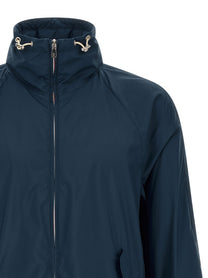 Brunello Cucinelli Lightweight Nylon Jacket Blue