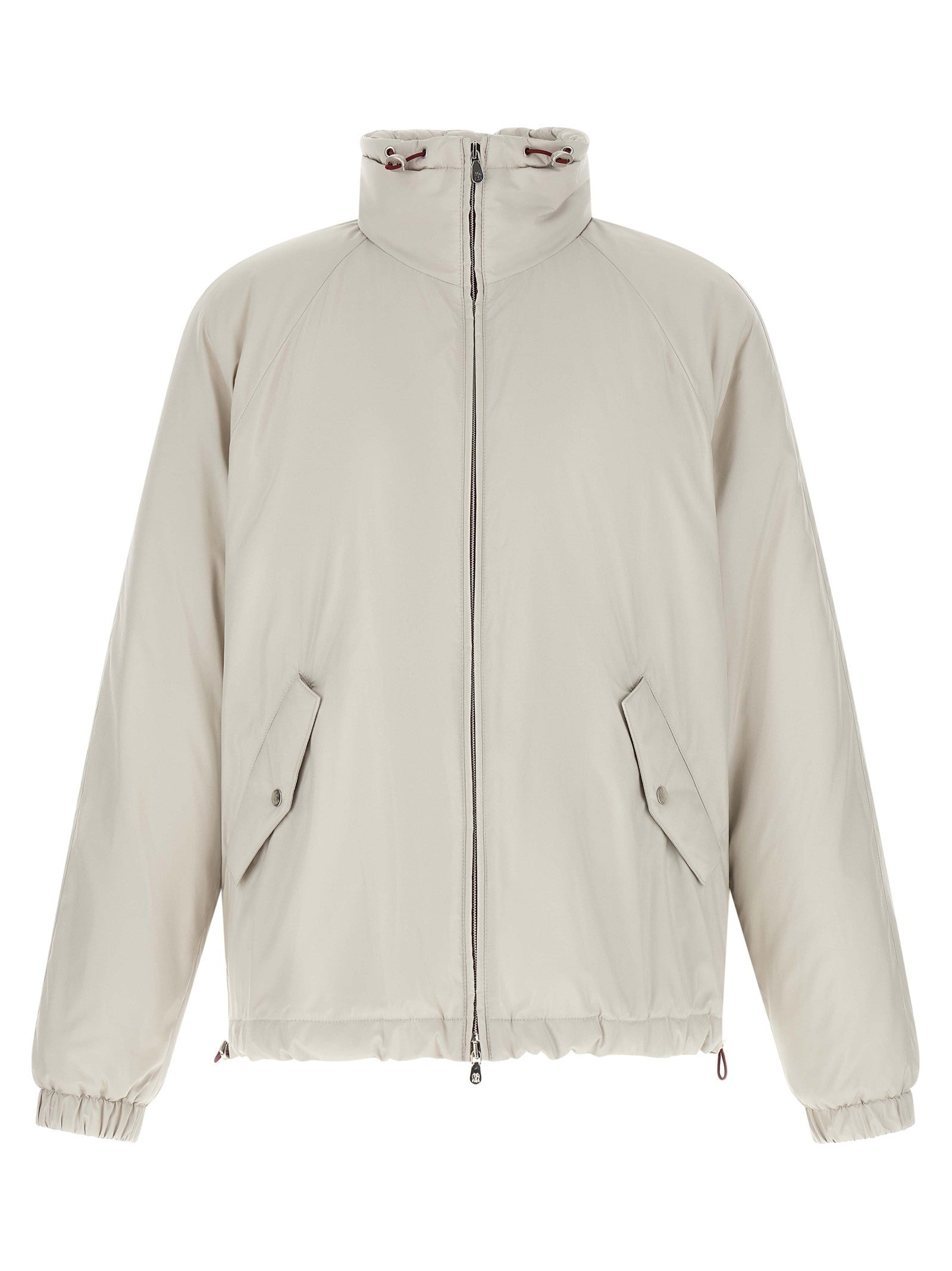 Brunello Cucinelli Lightweight Nylon Jacket White