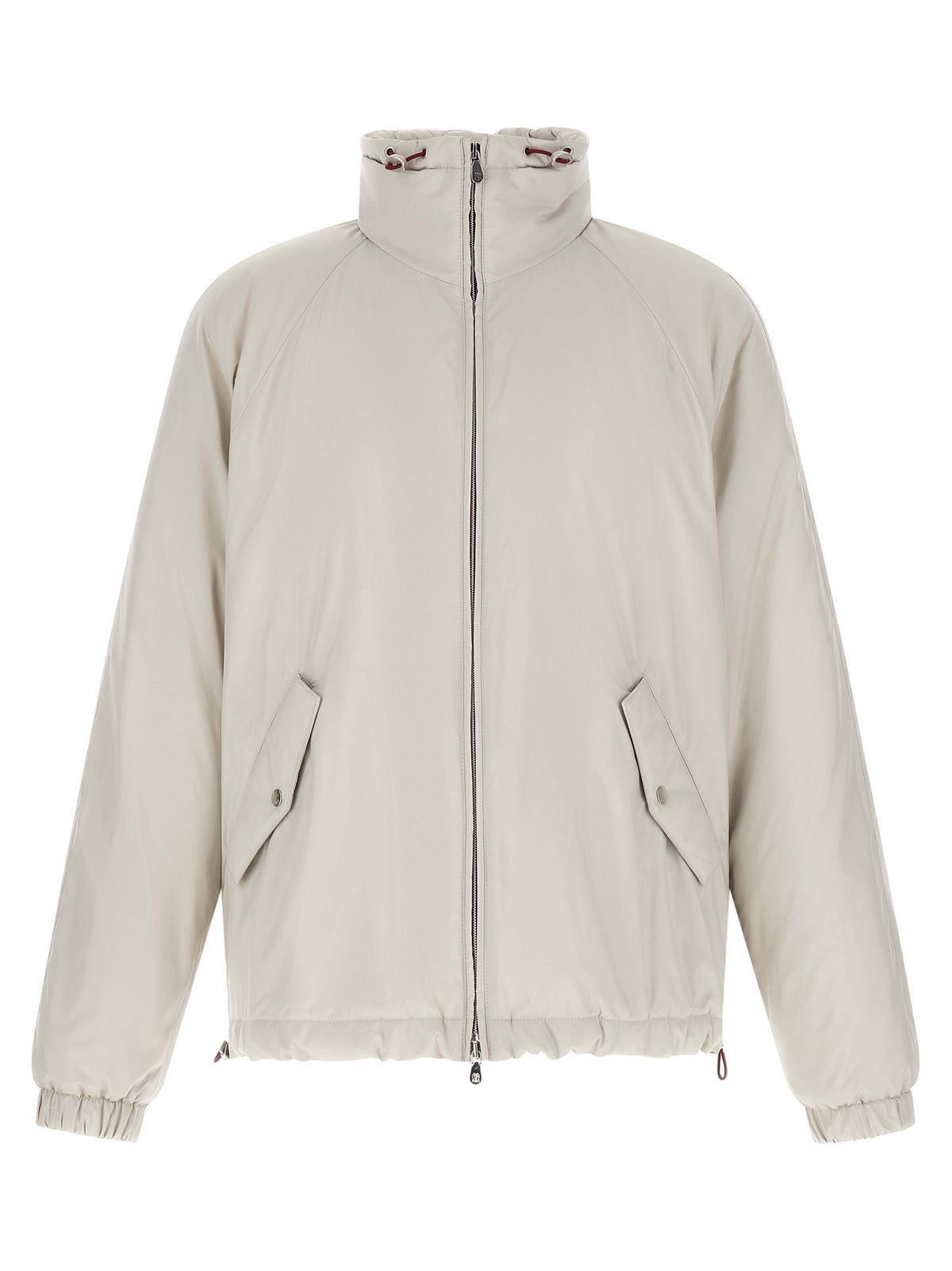 Brunello Cucinelli Lightweight Nylon Jacket White