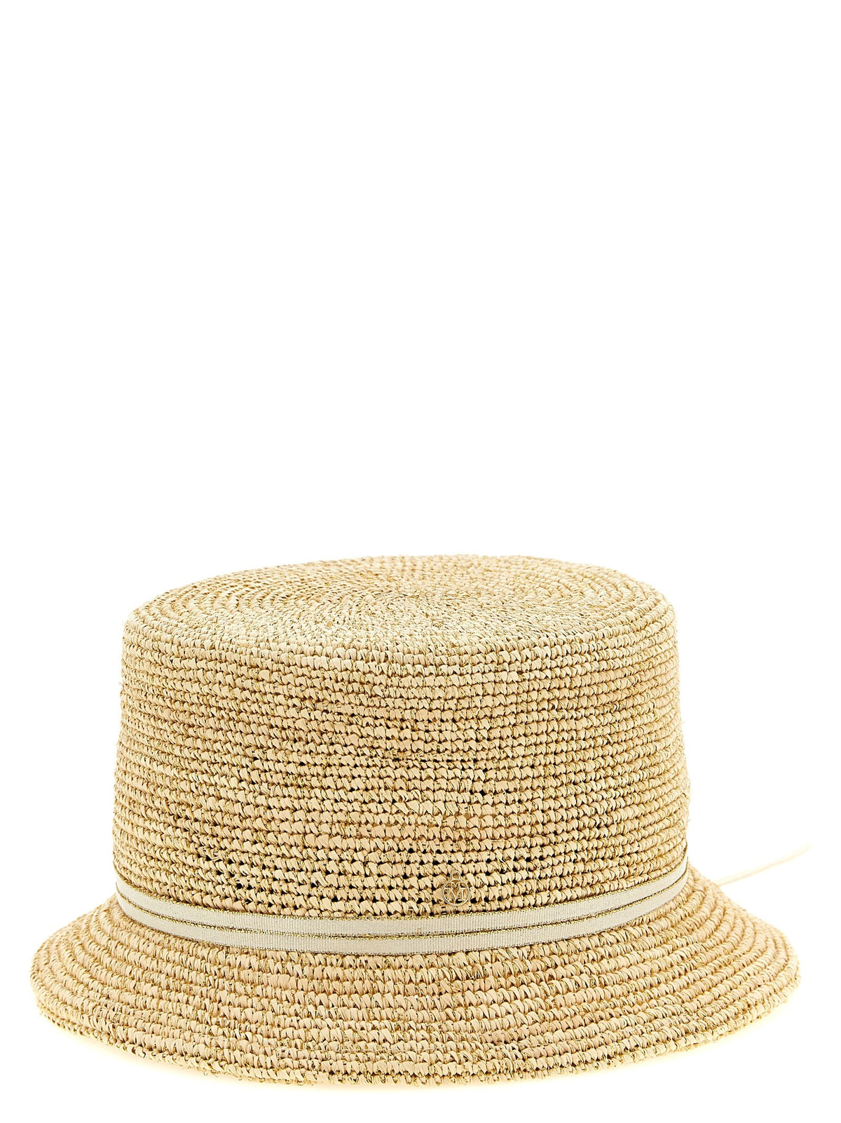 Maison Michel Lila Hat Beige