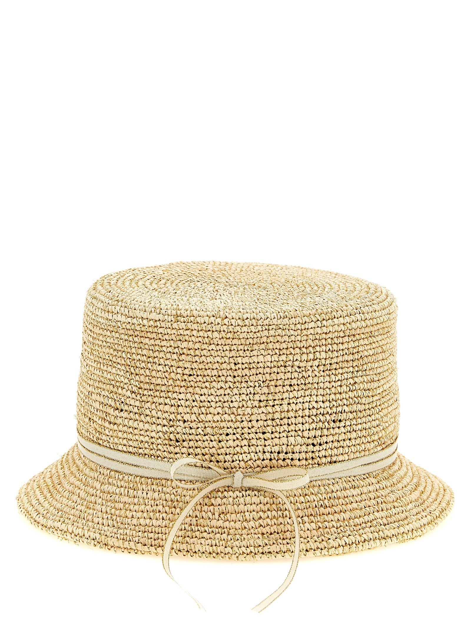 Maison Michel Lila Hat Beige