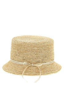 Maison Michel Lila Hat Beige