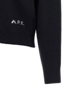 A.P.C Lila Wool Cardigan Blue, view 4