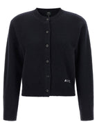 A.P.C Lila Wool Cardigan Blue