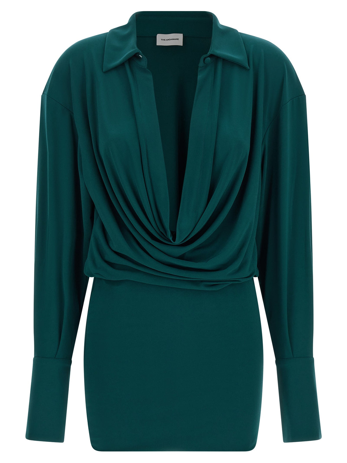 The Andamane Lilia Dress Green