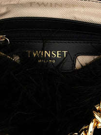 TWINSET Liliane Mini Clutch Black