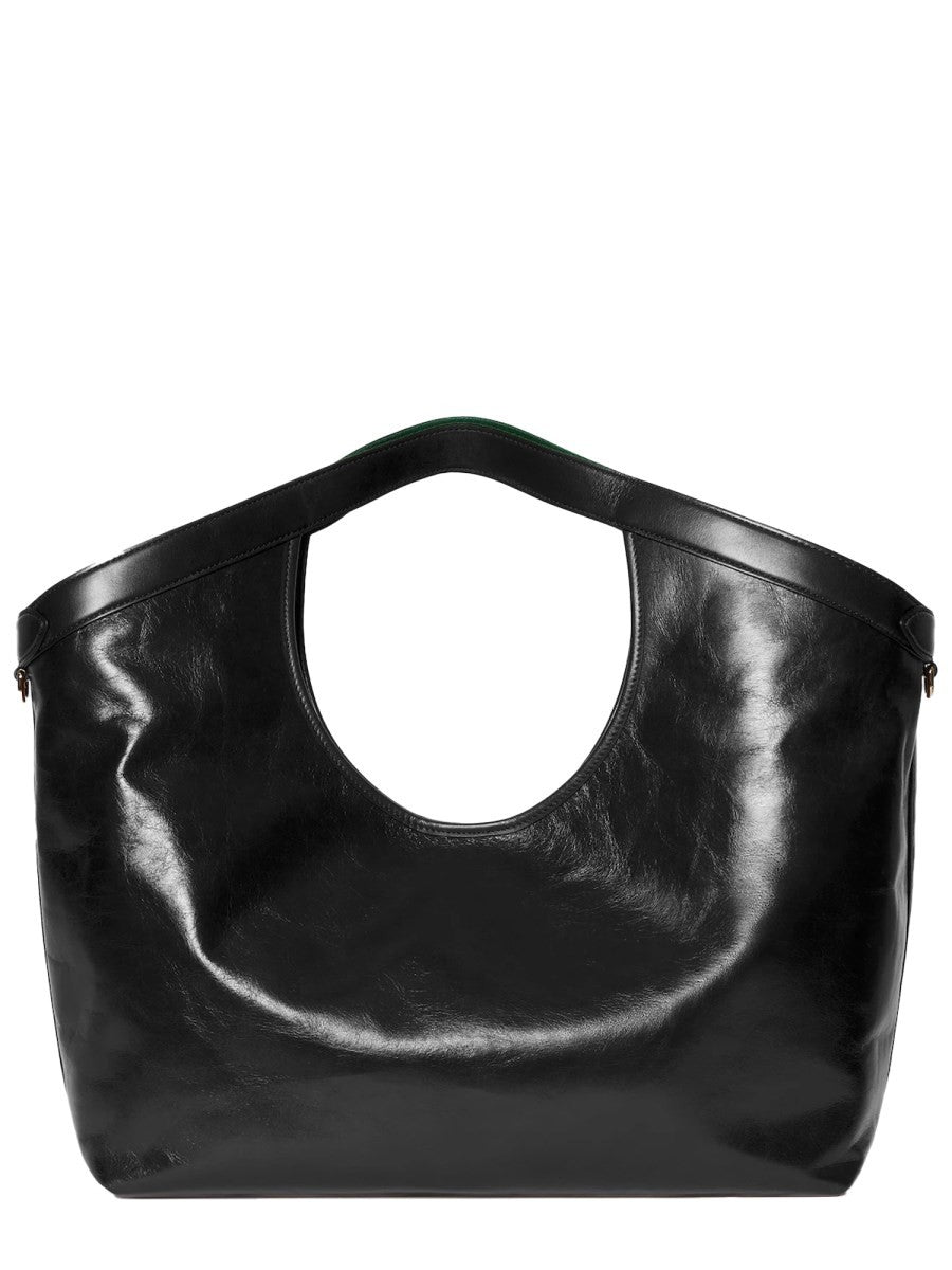 Gucci Women's Lily Large Shopping Bag Black