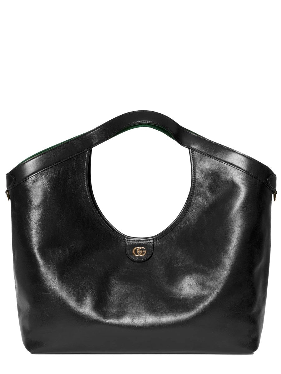 Gucci Women's Lily Large Shopping Bag Black