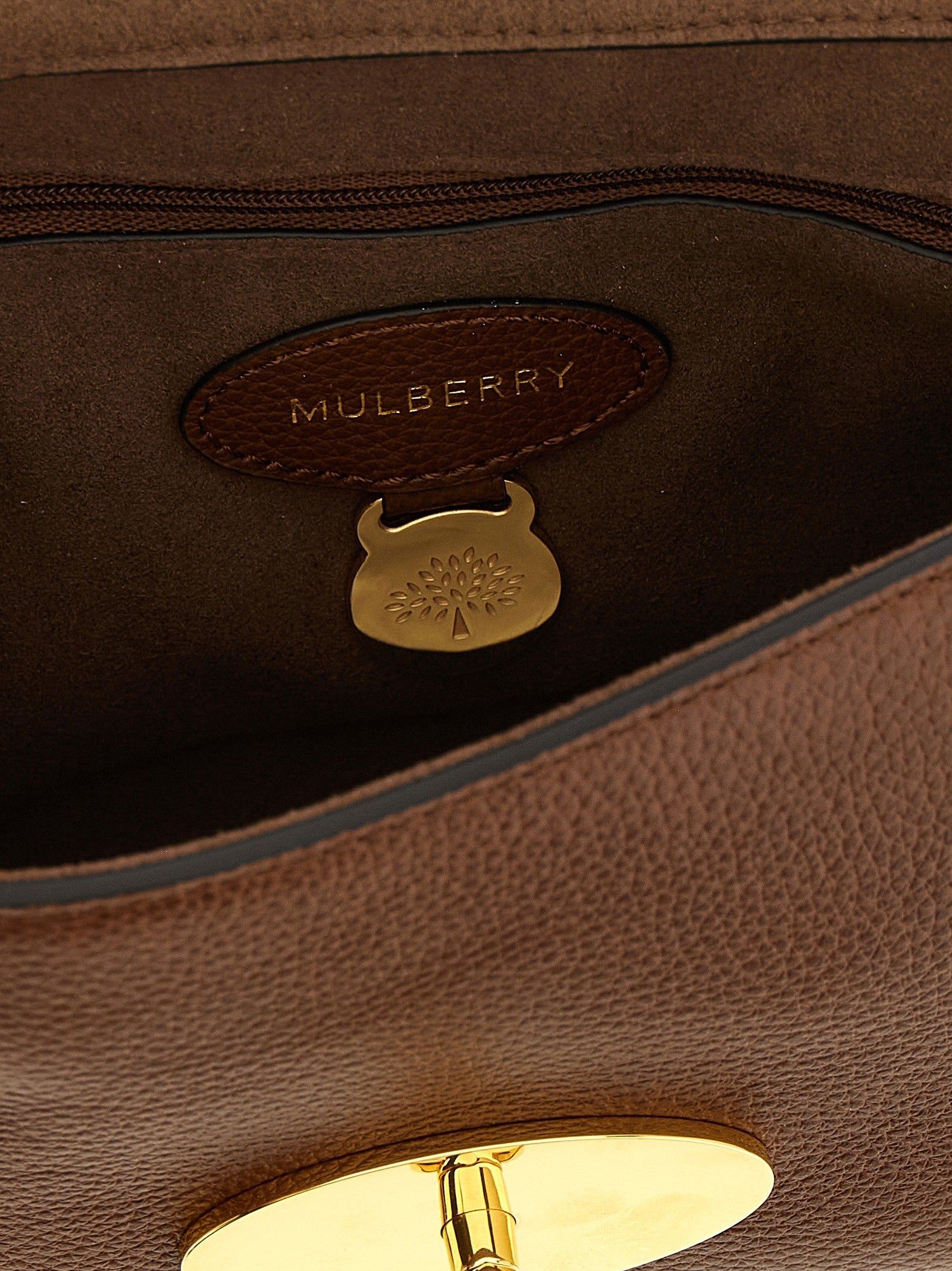 Mulberry Lily Shoulder Bag Brown
