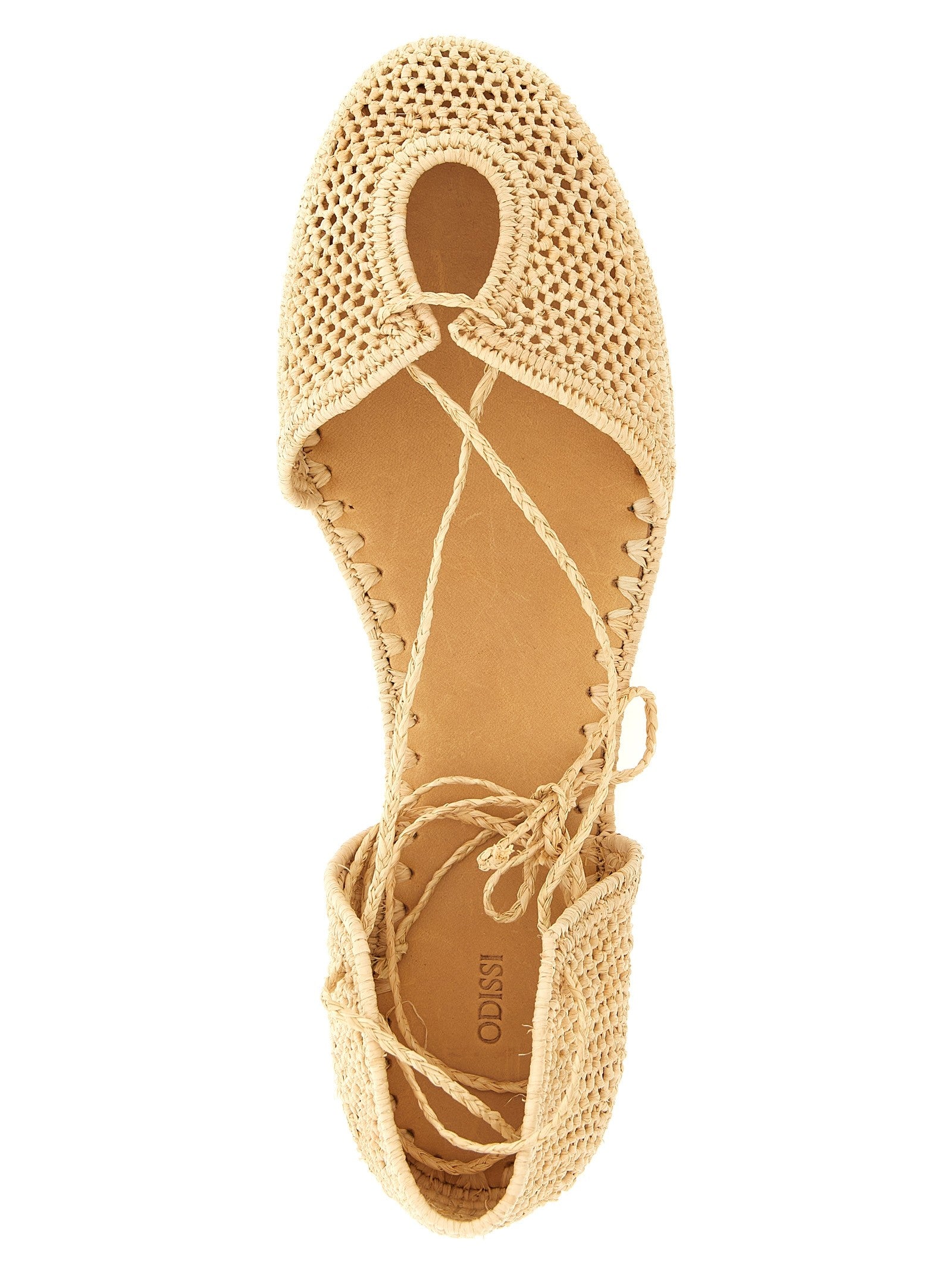 Odissi Lima Ballet Flats Beige