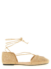 Odissi Lima Ballet Flats Beige