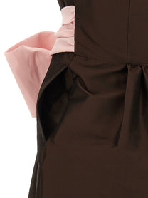 BERNADETTE Lina Dress Brown
