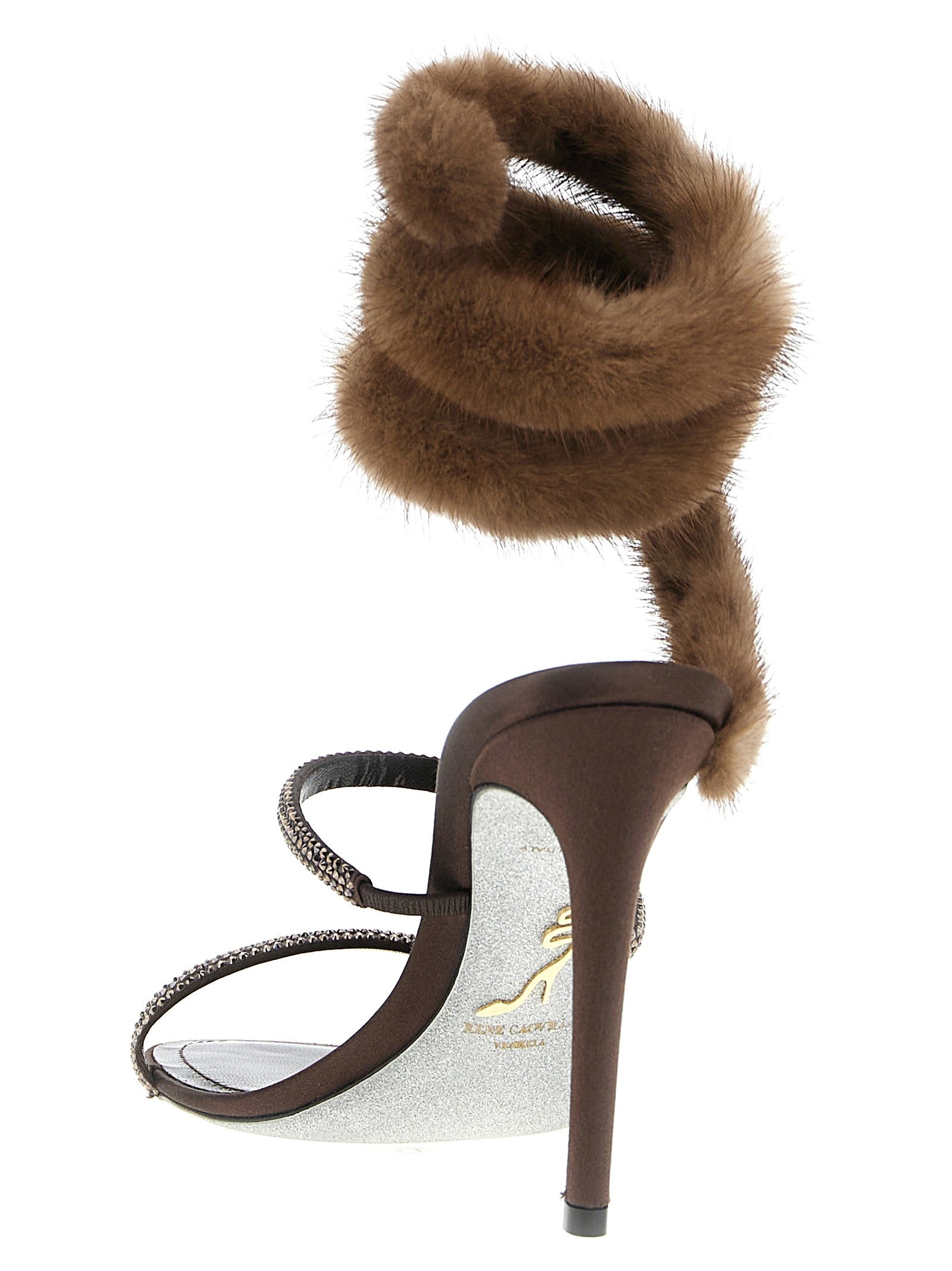 Rene Caovilla Lindsey Sandals Brown