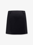DUNST Women's Lined Mini Skirt Black, view 2