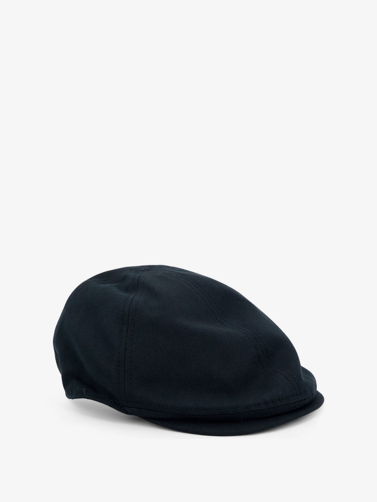 Dolce &amp; Gabbana Men's Linen and Cotton Flat Cap Black