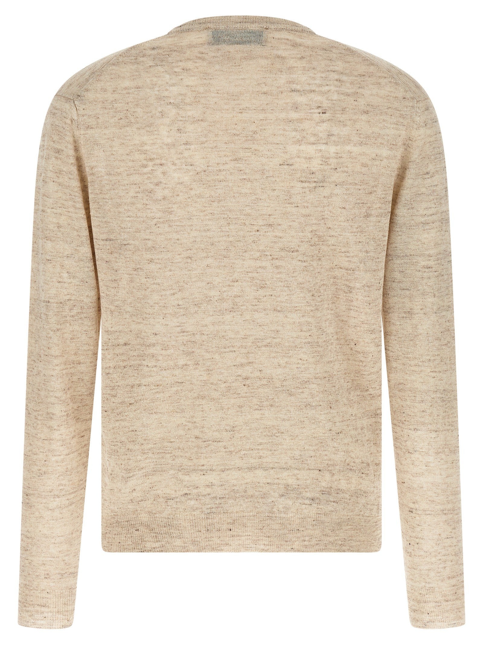 Riviera Project Linen and Silk Sweater Beige