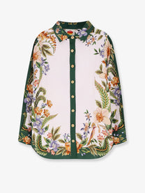 FARM Rio Women's Sand Nature Shirt Gold
