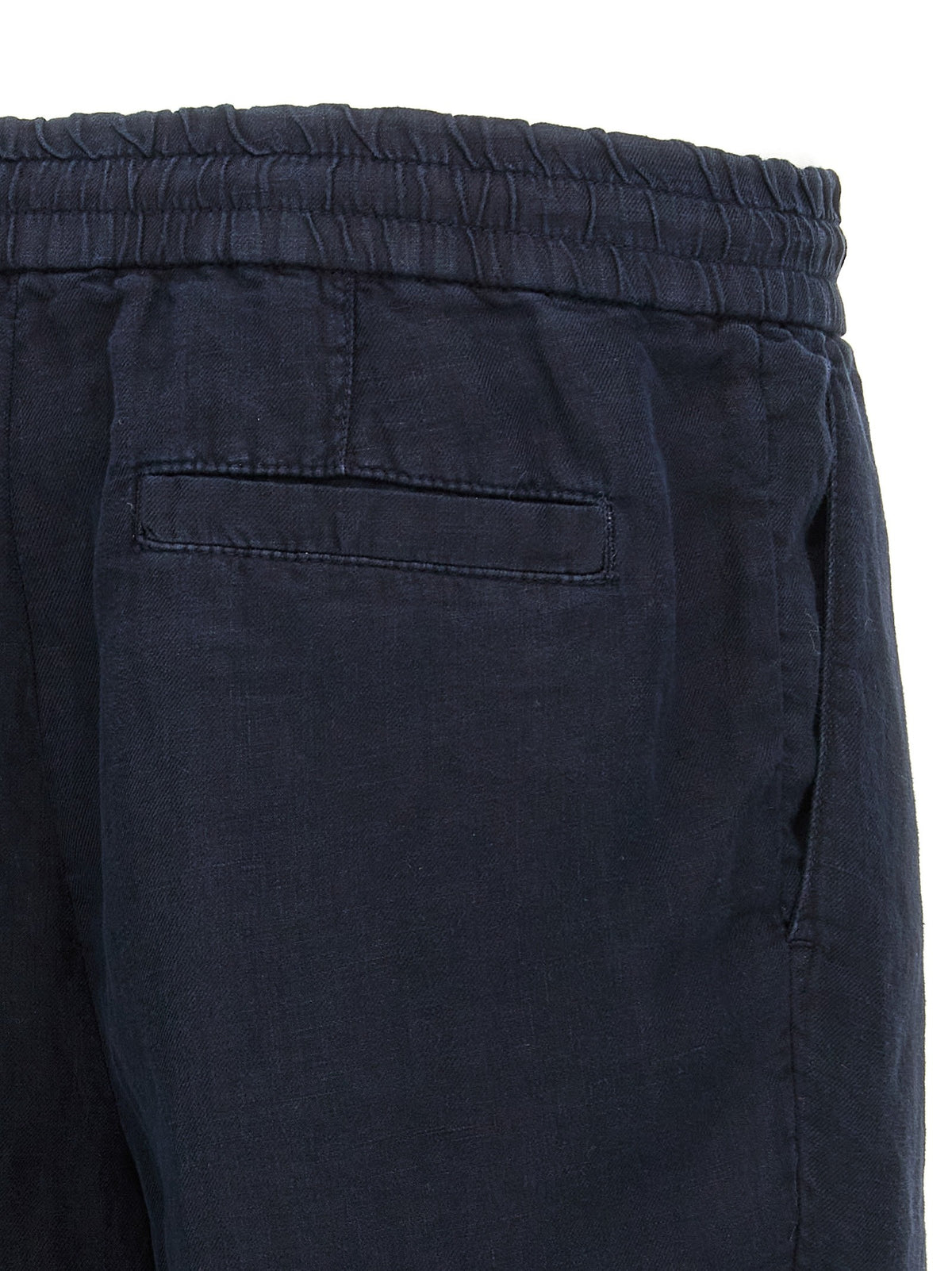 Brunello Cucinelli Linen Bermuda Shorts Blue