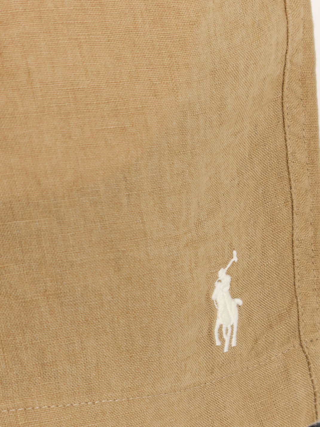 Polo Ralph Lauren Men's Linen Bermuda Shorts Beige