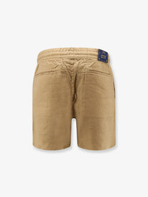 Polo Ralph Lauren Men's Linen Bermuda Shorts Beige