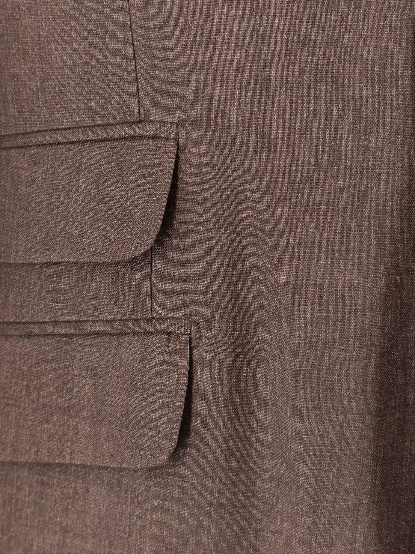 Brunello Cucinelli Men's Linen Blazer Beige