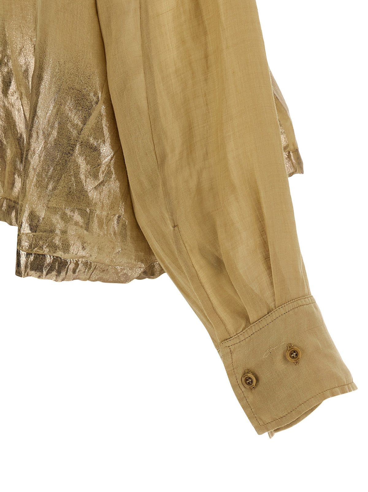 Nude Lucy Linen Blend Shirt Brown, view 4