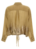 Nude Lucy Linen Blend Shirt Brown, view 2