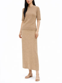 Fabiana Filippi Women's Linen Blend Shirt Beige