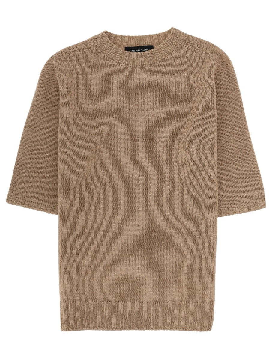Fabiana Filippi Women's Linen Blend Shirt Beige