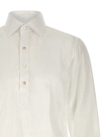 Borriello Linen Blouse White