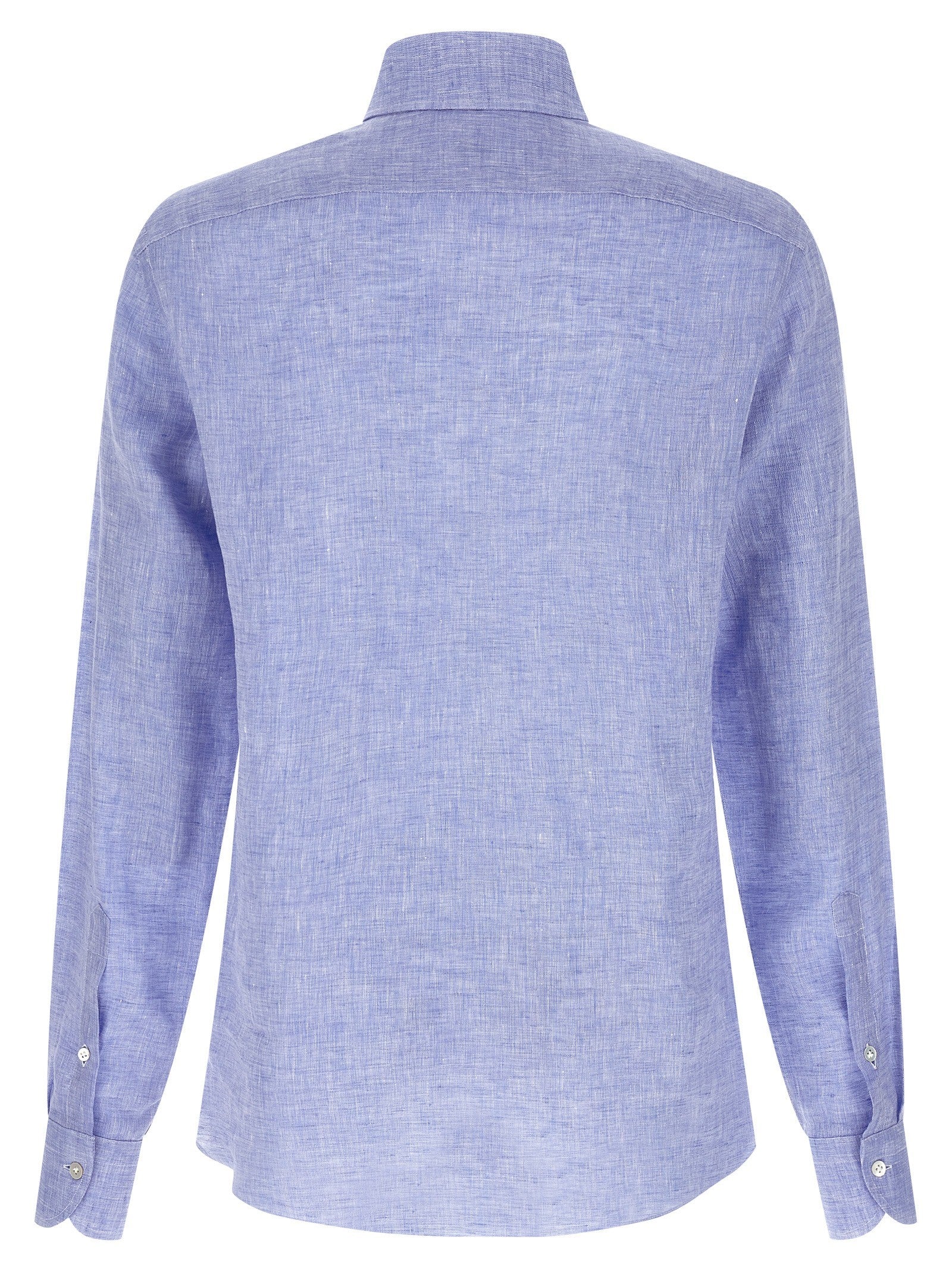 Borriello Linen Blouse Blue