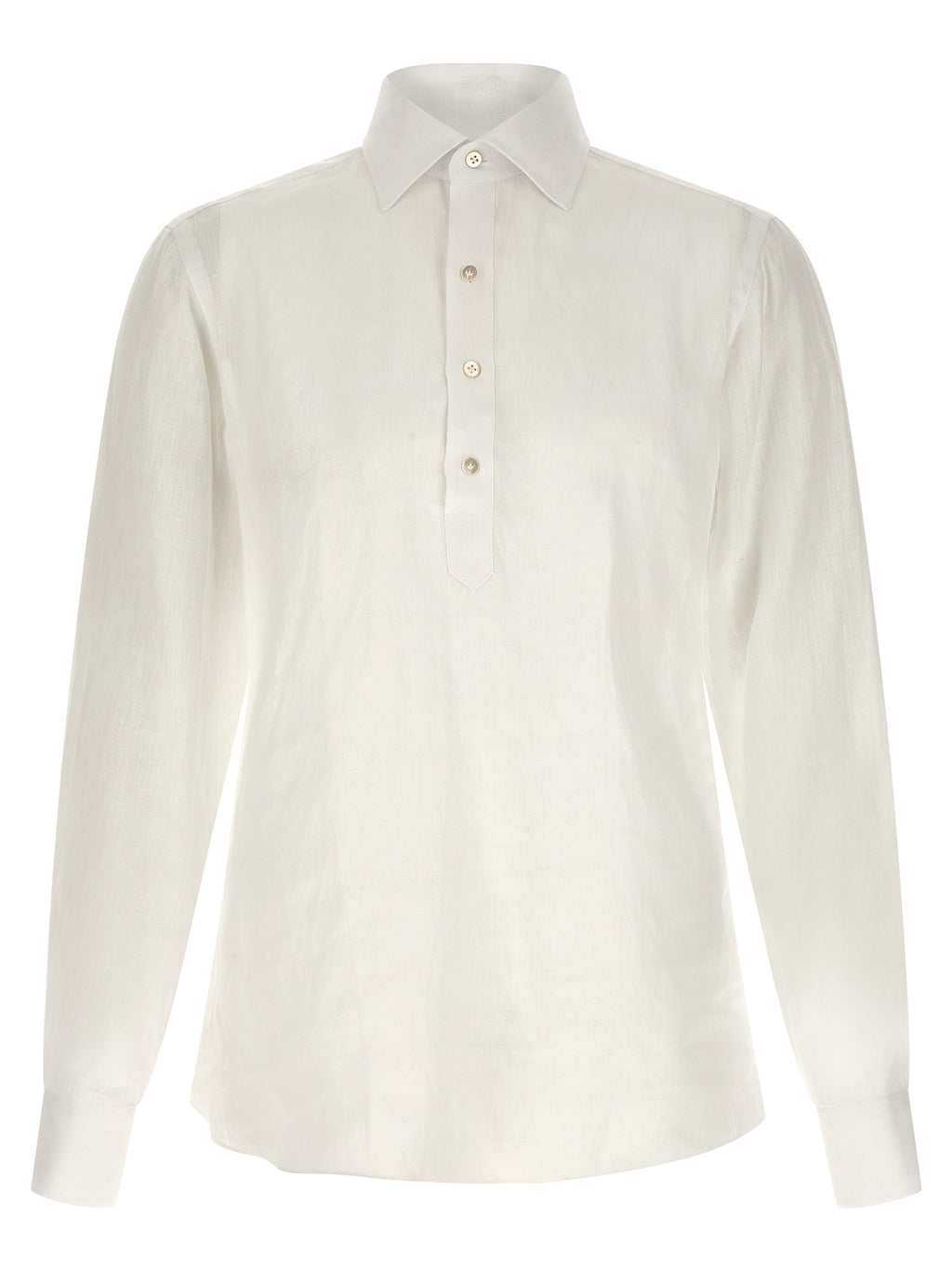 Borriello Linen Blouse White