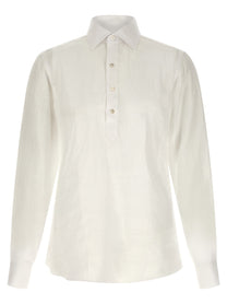 Borriello Linen Blouse White