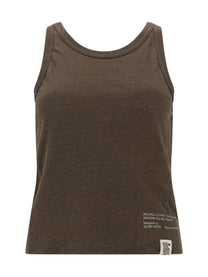 Golden Goose Women's Linen Camisole Brown