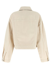 Brunello Cucinelli Linen Cotton Jacket Beige