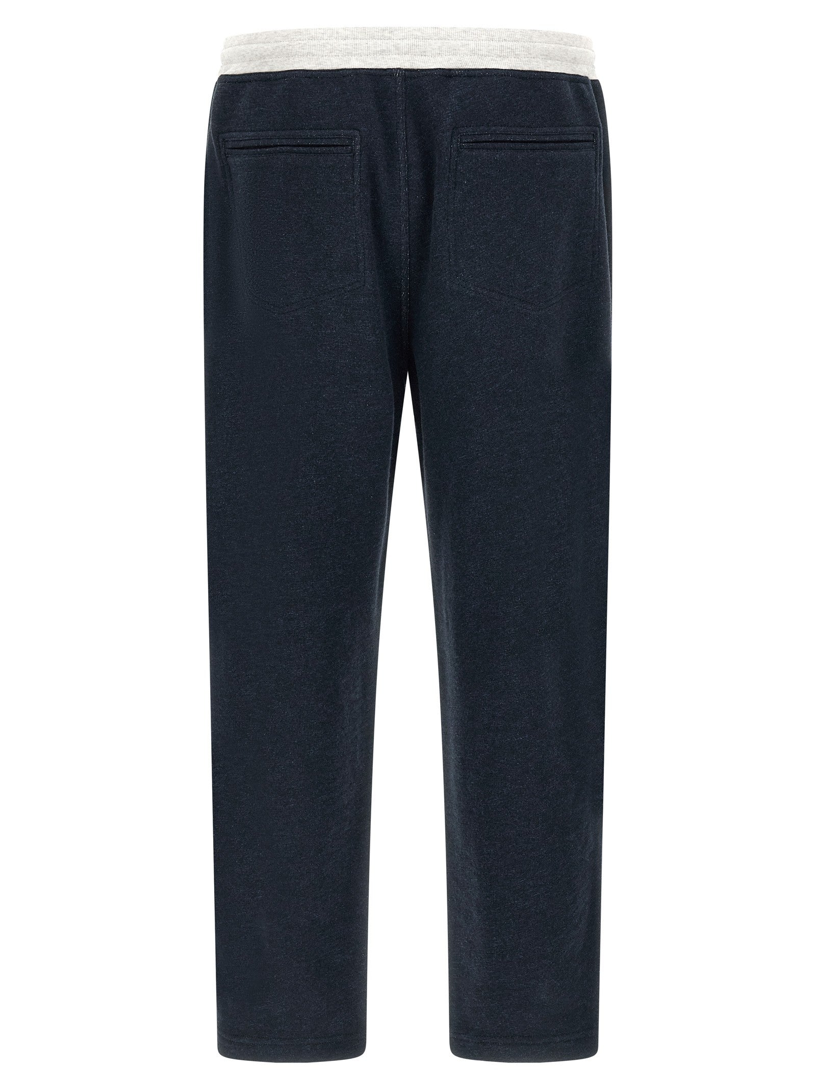 Brunello Cucinelli Linen Cotton Joggers Blue