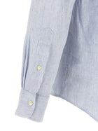 Polo Ralph Lauren Linen Cotton Shirt Blue