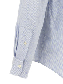 Polo Ralph Lauren Linen Cotton Shirt Blue