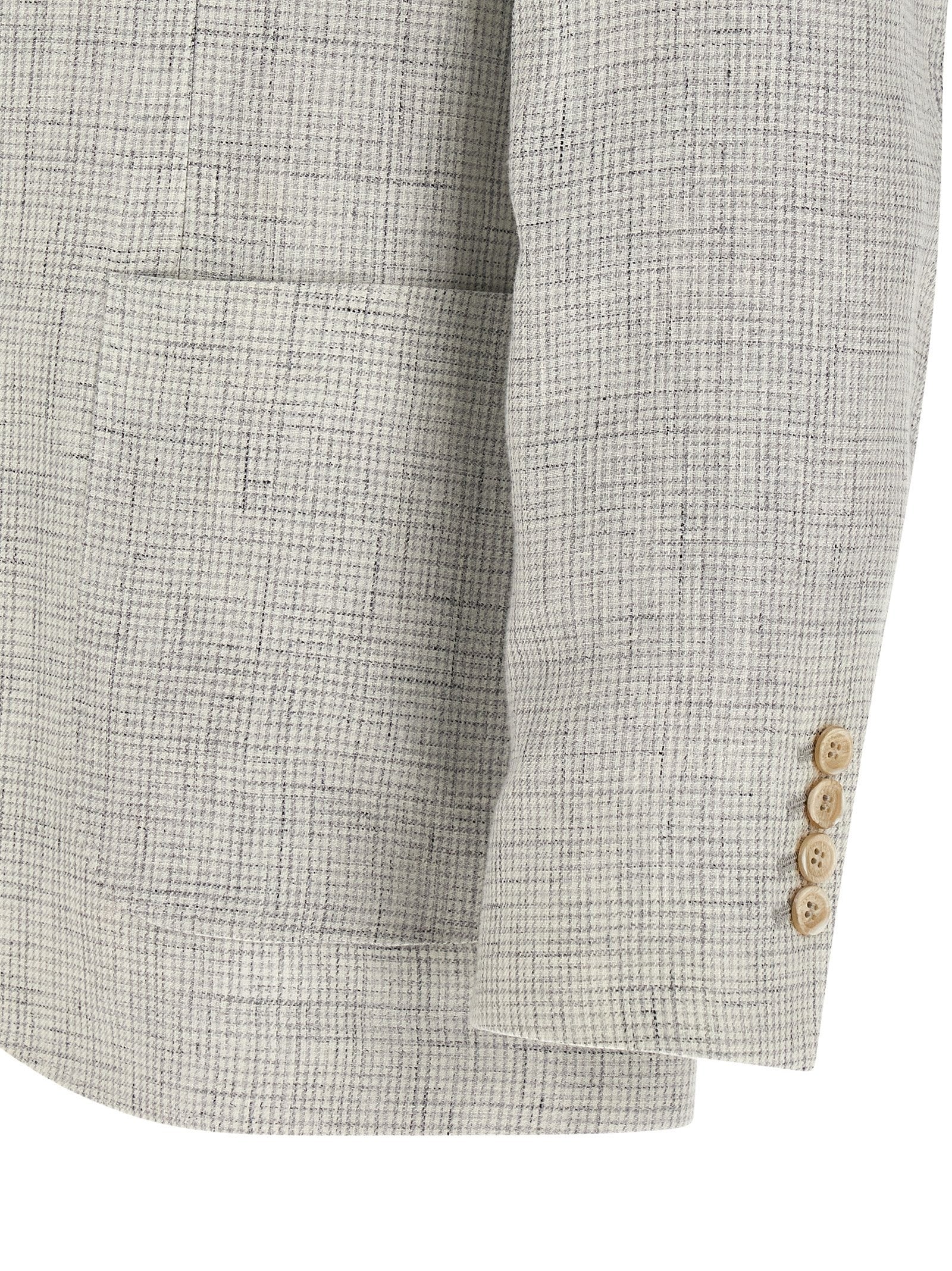 Brunello Cucinelli Linen Operated Blazer Beige