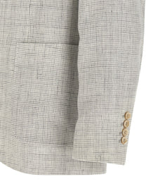 Brunello Cucinelli Linen Operated Blazer Beige
