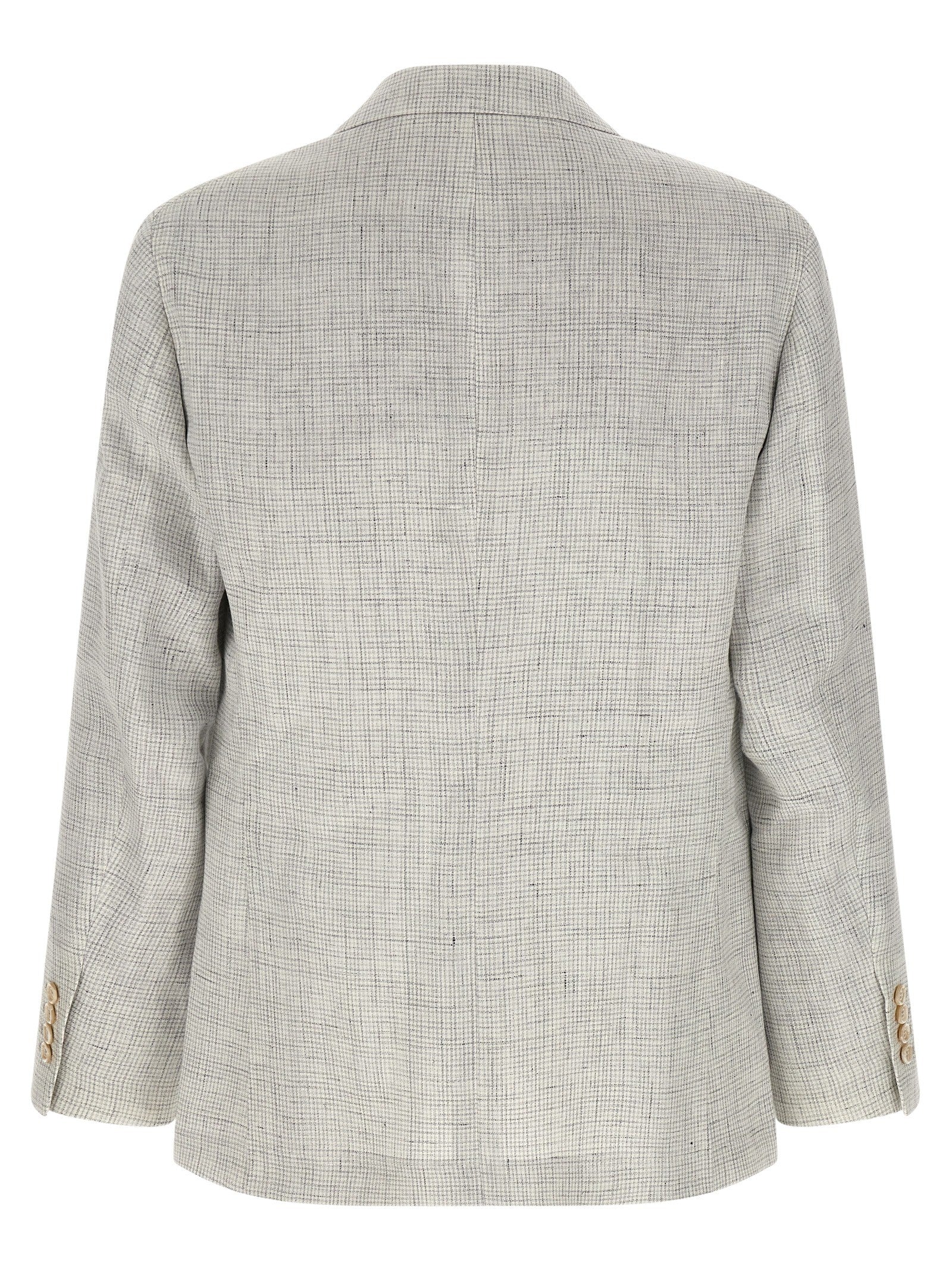 Brunello Cucinelli Linen Operated Blazer Beige