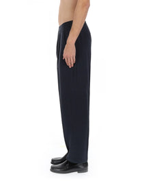 Herno Men's Linen Pants Blue