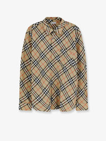 Burberry Men's Linen Shirt Beige