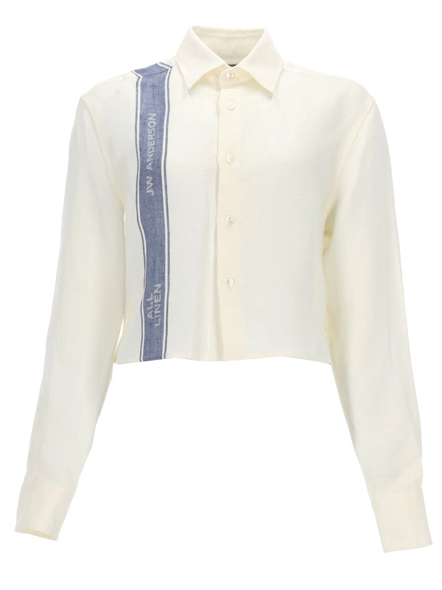 JW Anderson Women's Linen Shirt White