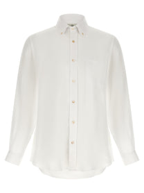 Riviera Project Linen Shirt White
