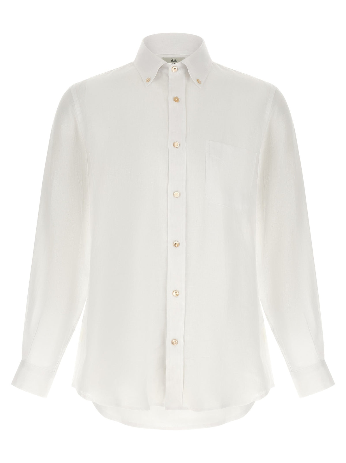 Riviera Project Linen Shirt White