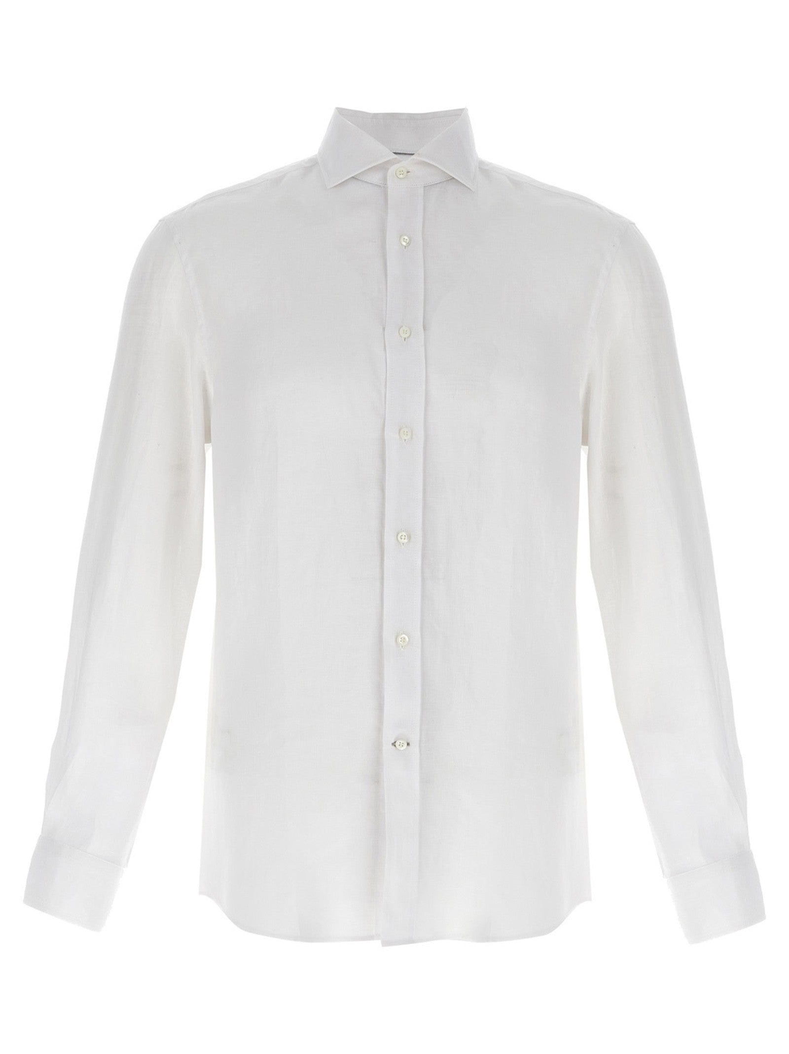 Brunello Cucinelli Linen Shirt White
