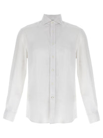 Brunello Cucinelli Linen Shirt White