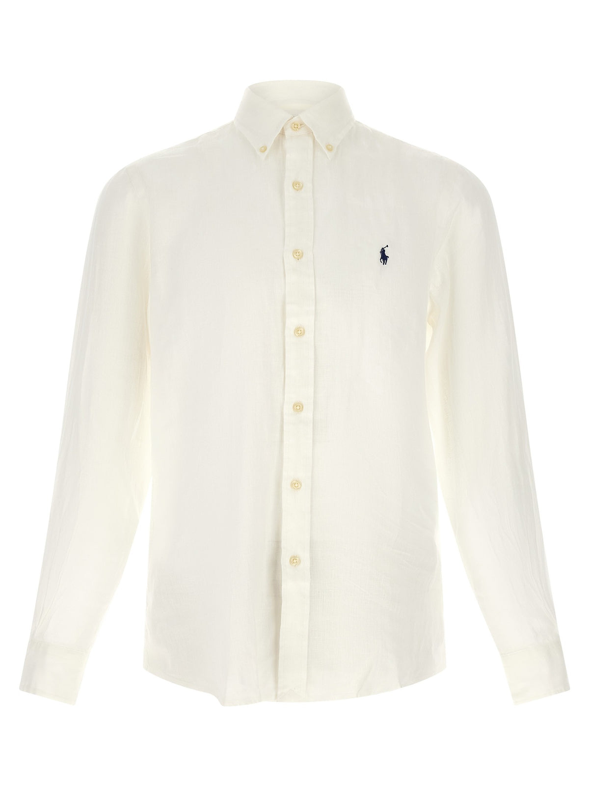 Polo Ralph Lauren Linen Shirt White