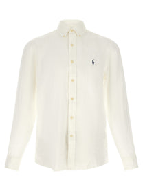 Polo Ralph Lauren Linen Shirt White